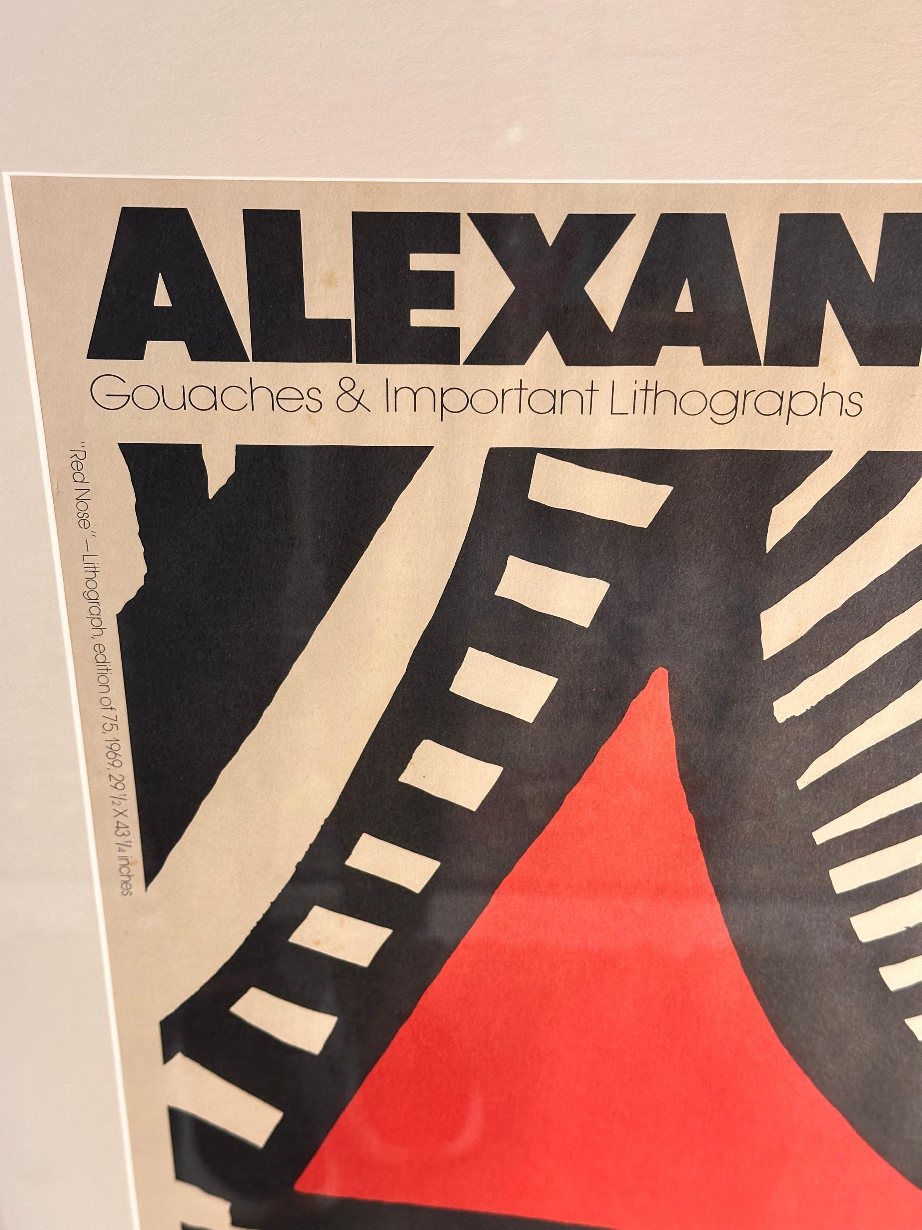 Alexander Calder Cartel de exposición para la Galería Rolly-Michaux 1976

Esta pieza es un cartel original de época que anuncia una exposición de 