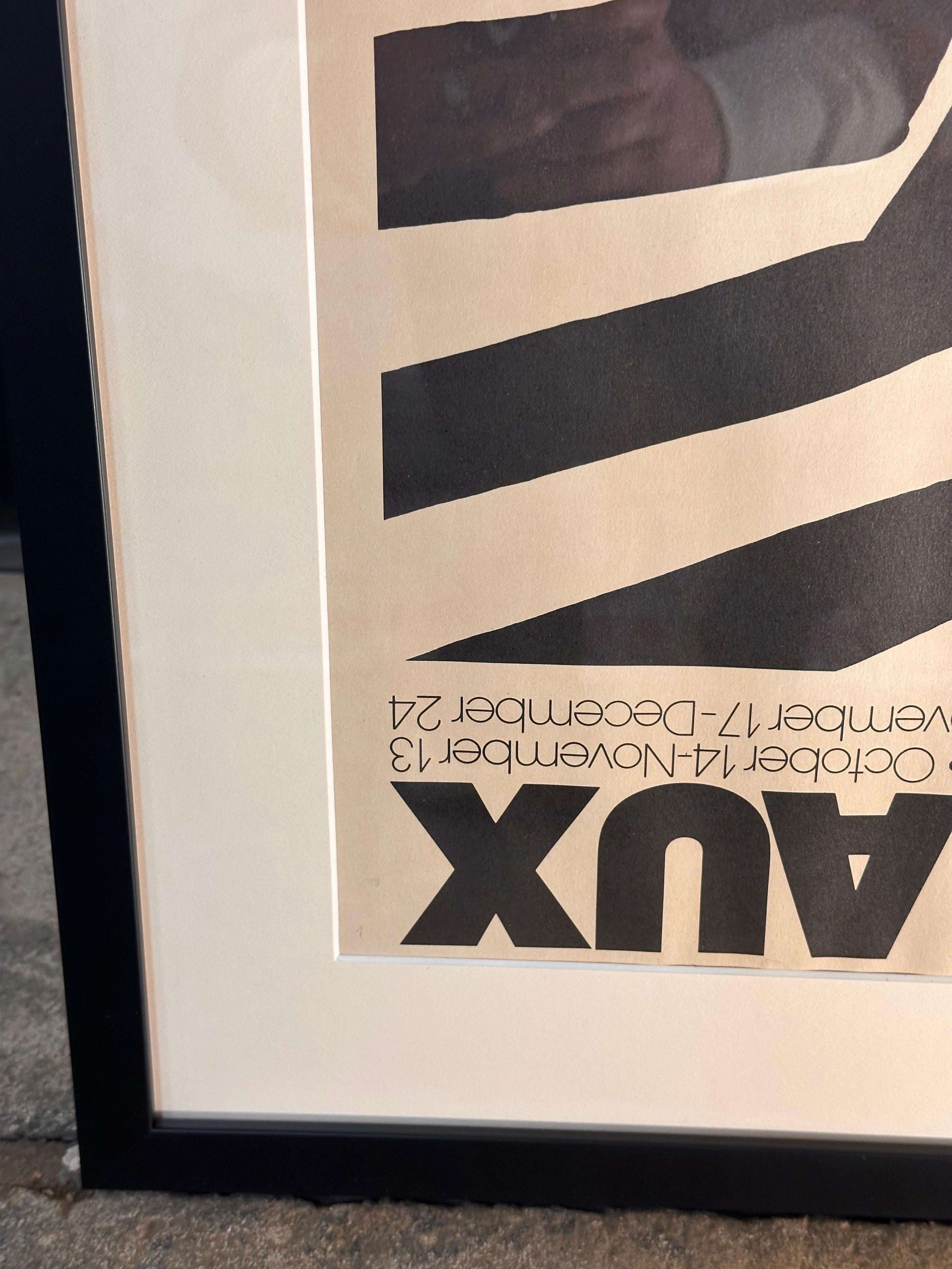 Alexander Calder Cartel de exposición original para la Galería Rolly-Michaux 1976 en Bueno estado para la venta en Skokie, IL
