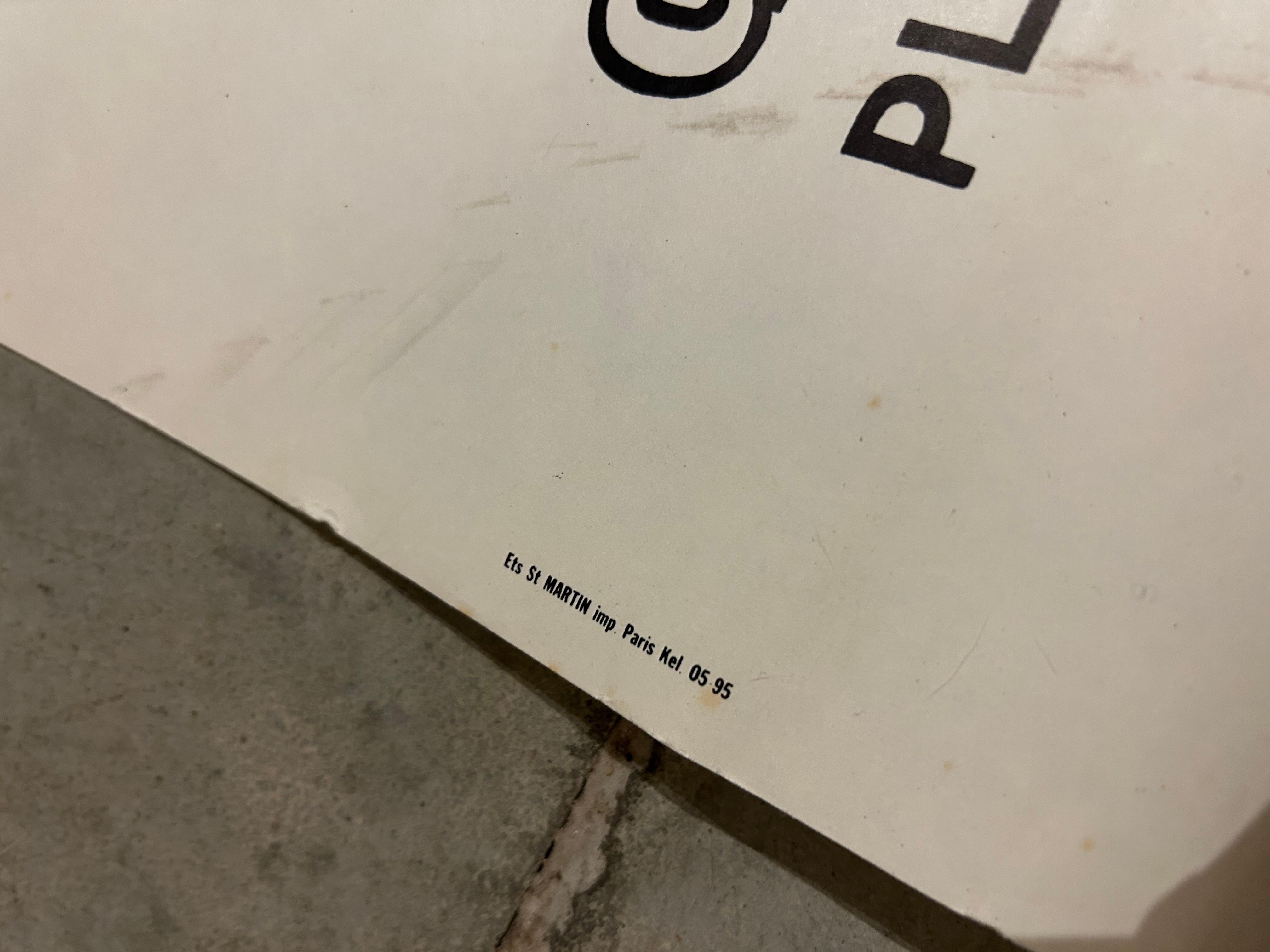 Alexander Calder
Original poster for Calder's exhibition at the Théâtre Français de la Danse by Joseph Lazzini in 1969
Printed by St Martin Paris printer