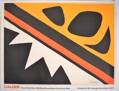 Alexander Calder Pace/Columbus exhibition Hand Lithograph, 1971