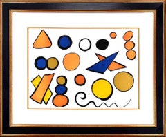 Composición con círculos, triángulos y otras formas, 1968