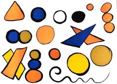 Composición con círculos, triángulos y otras formas, 1968