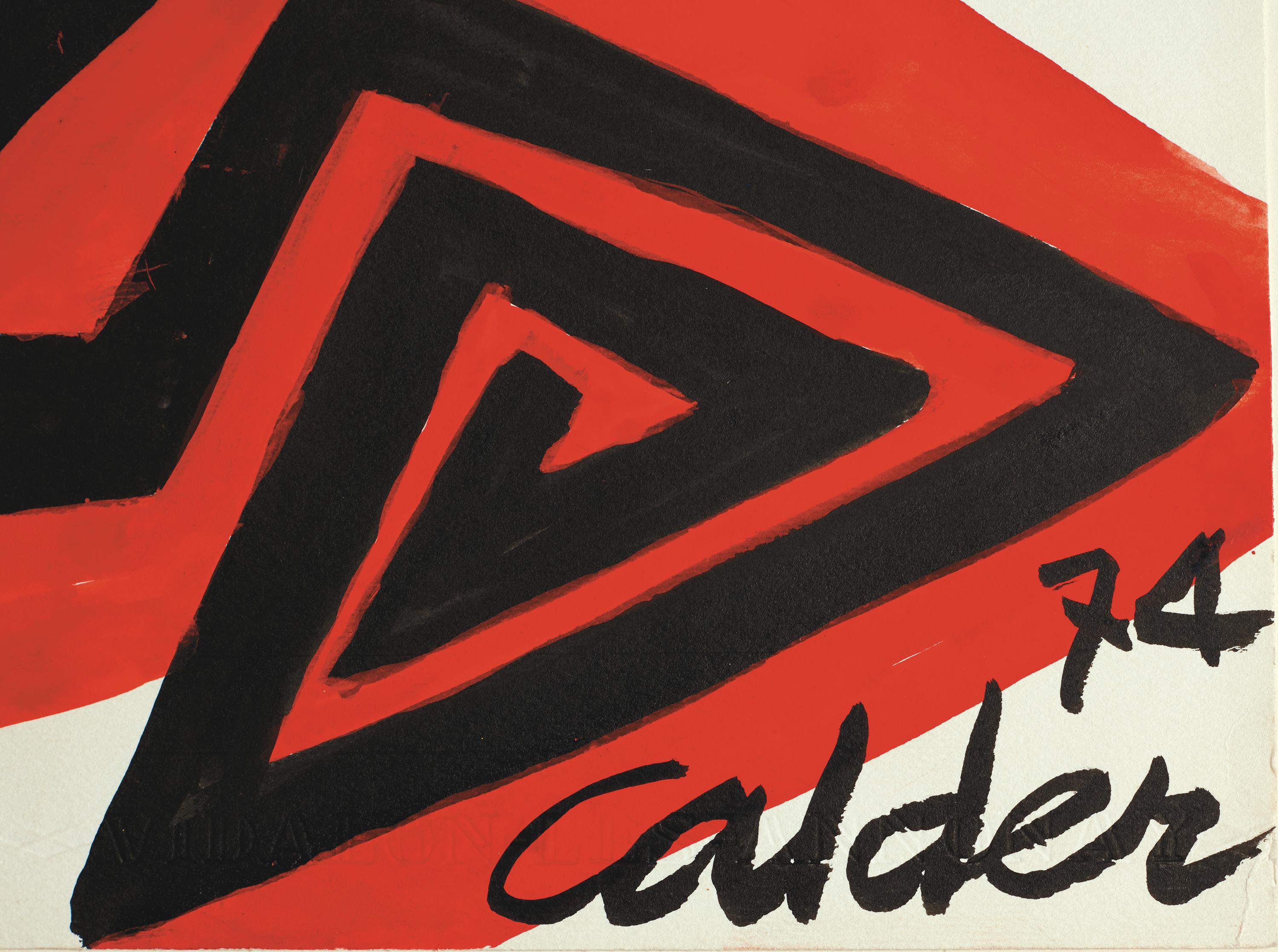 Directions des directions - Painting de Alexander Calder