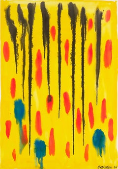 Rouille sur journe by Alexander Calder