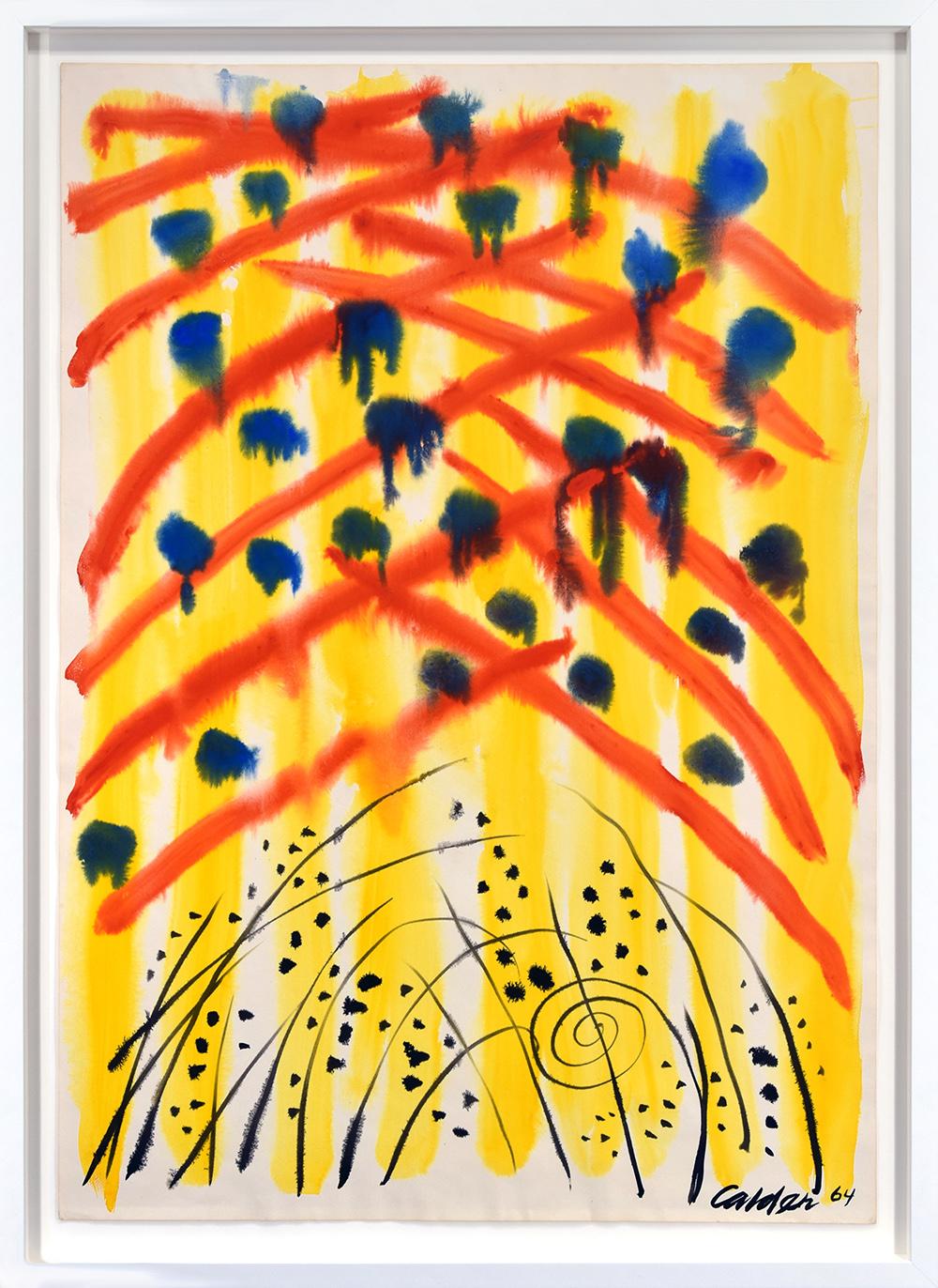 Untitled, 1964 - Painting by Alexander Calder