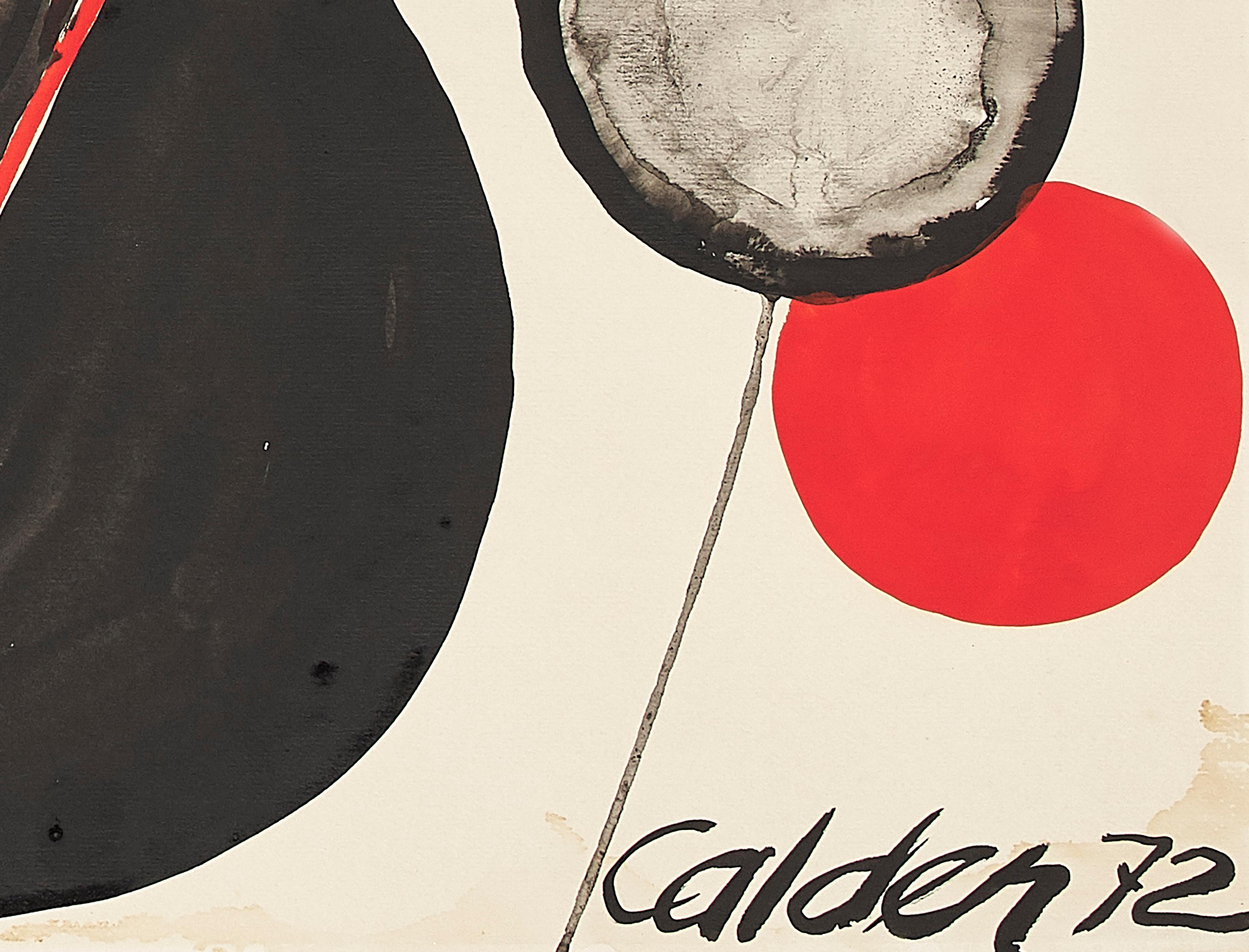 Vive - Painting by Alexander Calder