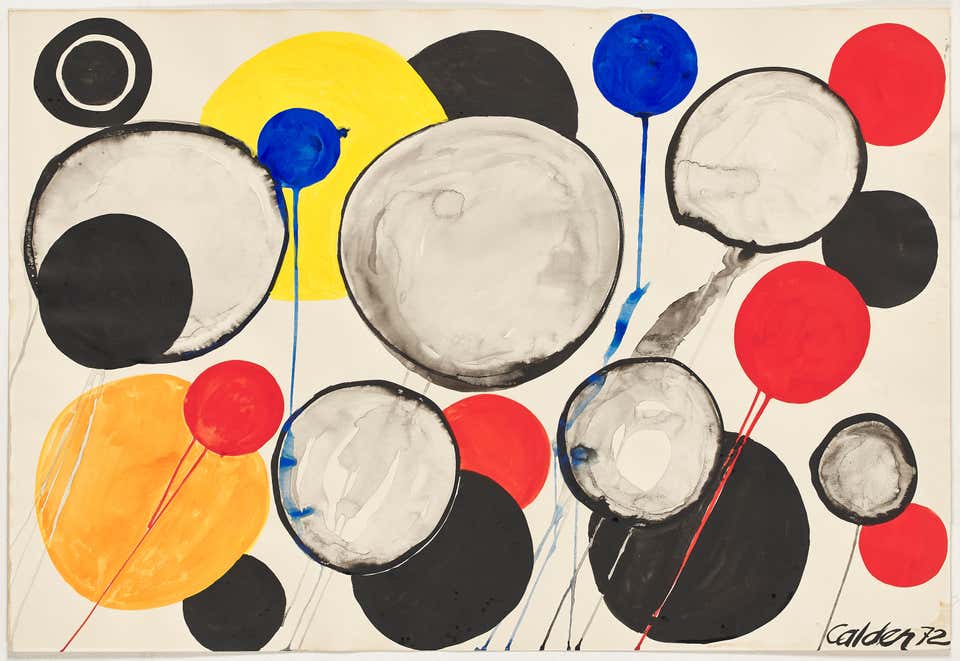Calder Graphics Alexander Calder Art - 307 For Sale at 1stDibs | calder paintings ...