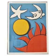 Alexander Calder "Potpourri en Ciel" Litografía