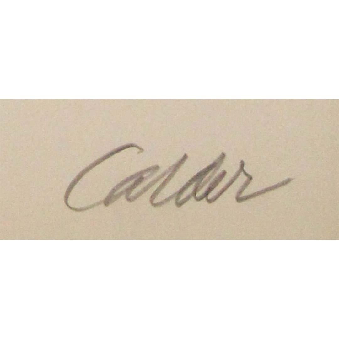 1968 original lithograph by Alexander Calder for the XXIVe Salon de Mai 3
