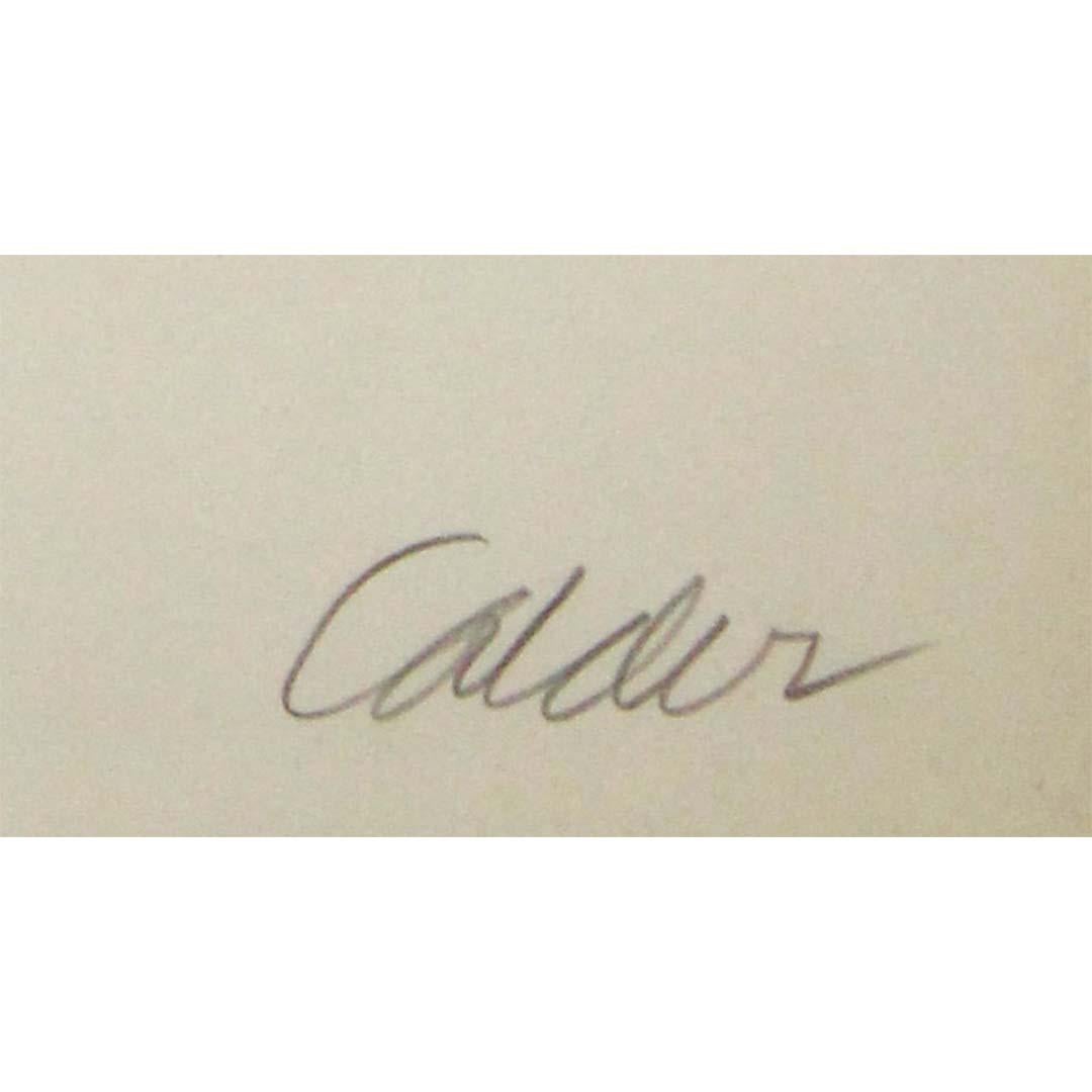1968 original lithograph by Alexander Calder for the XXIVe Salon de Mai 3