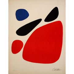 1968 original lithograph by Alexander Calder for the XXIVe Salon de Mai