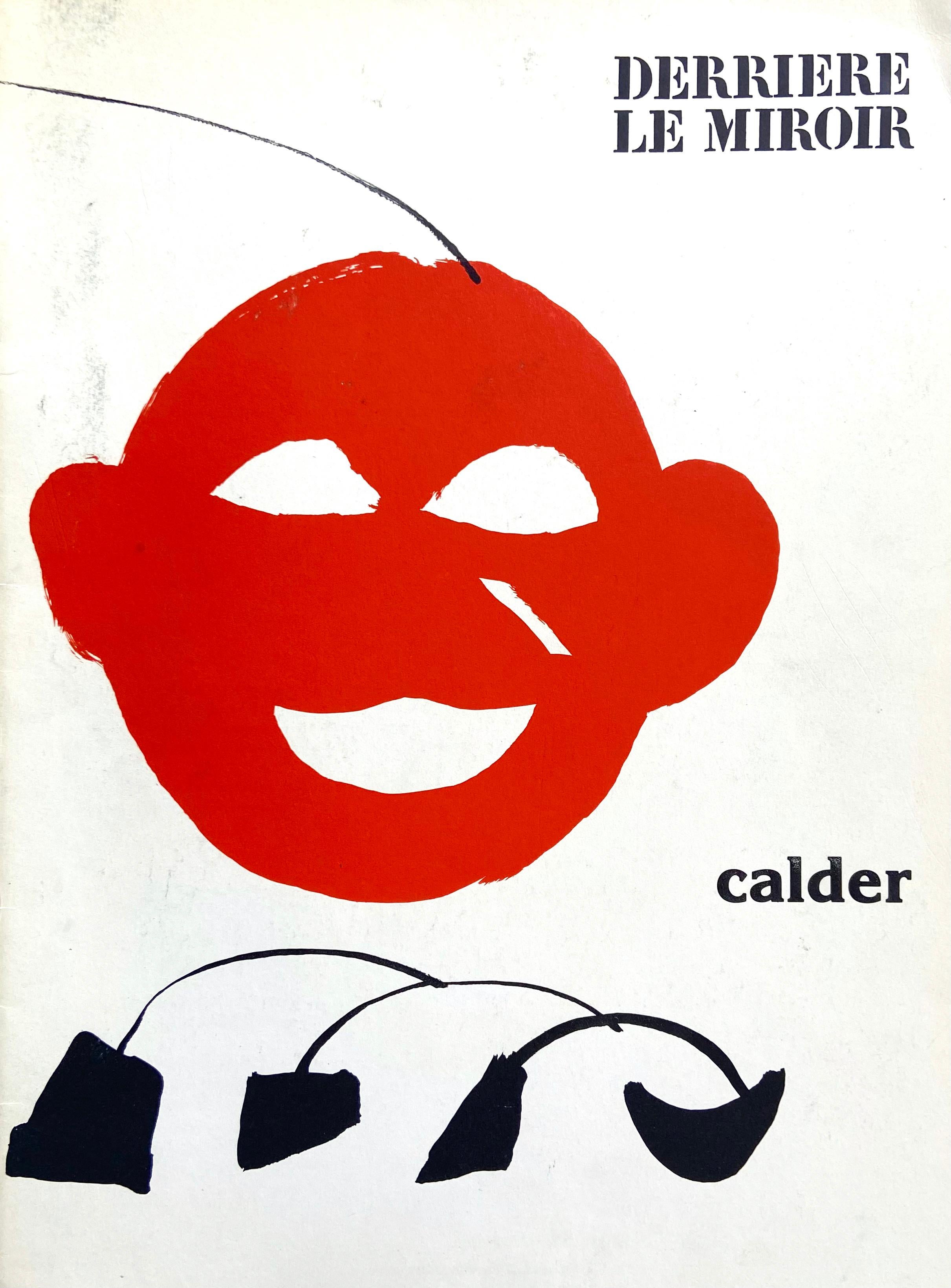 1970's Alexander Calder lithographic cover (Derrière le miroir) For Sale 1