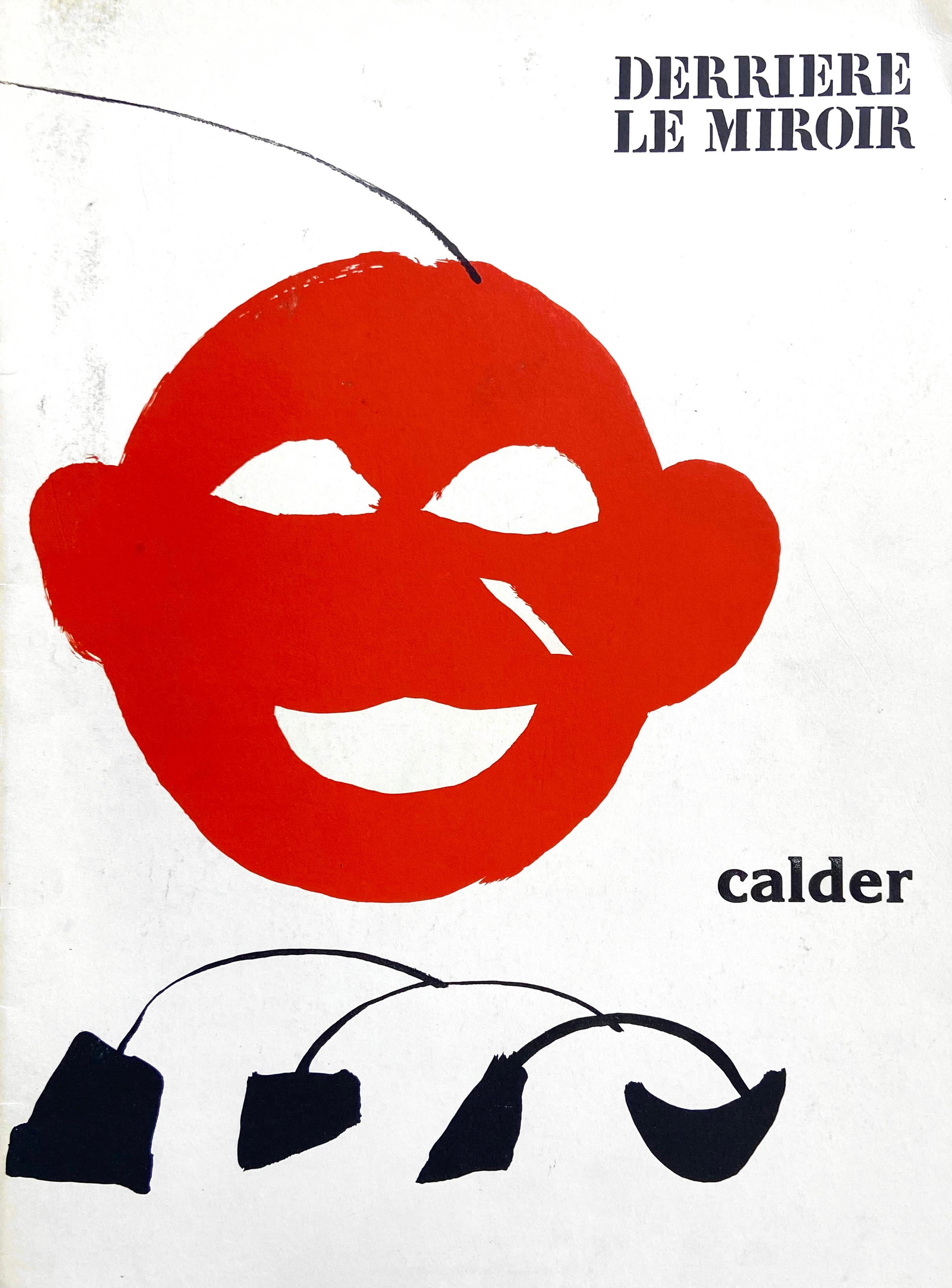 1970's Alexander Calder lithographic cover (Derrière le miroir)