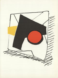 1976 Alexander Calder 'DLM no. 221 Page 16' Surrealism Lithograph