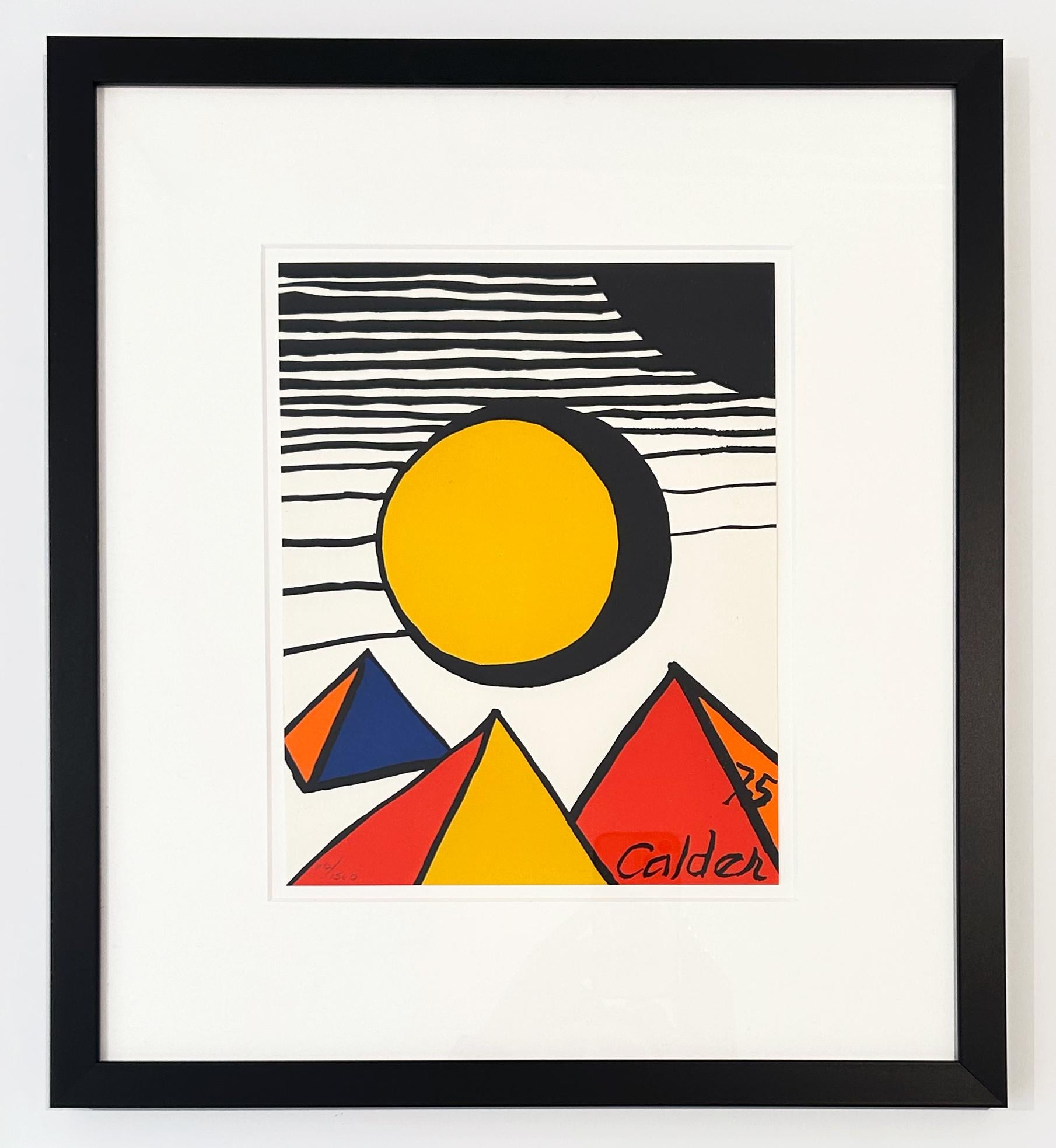30th Anniversary of the World Federation of the United Nations - Print by Alexander Calder