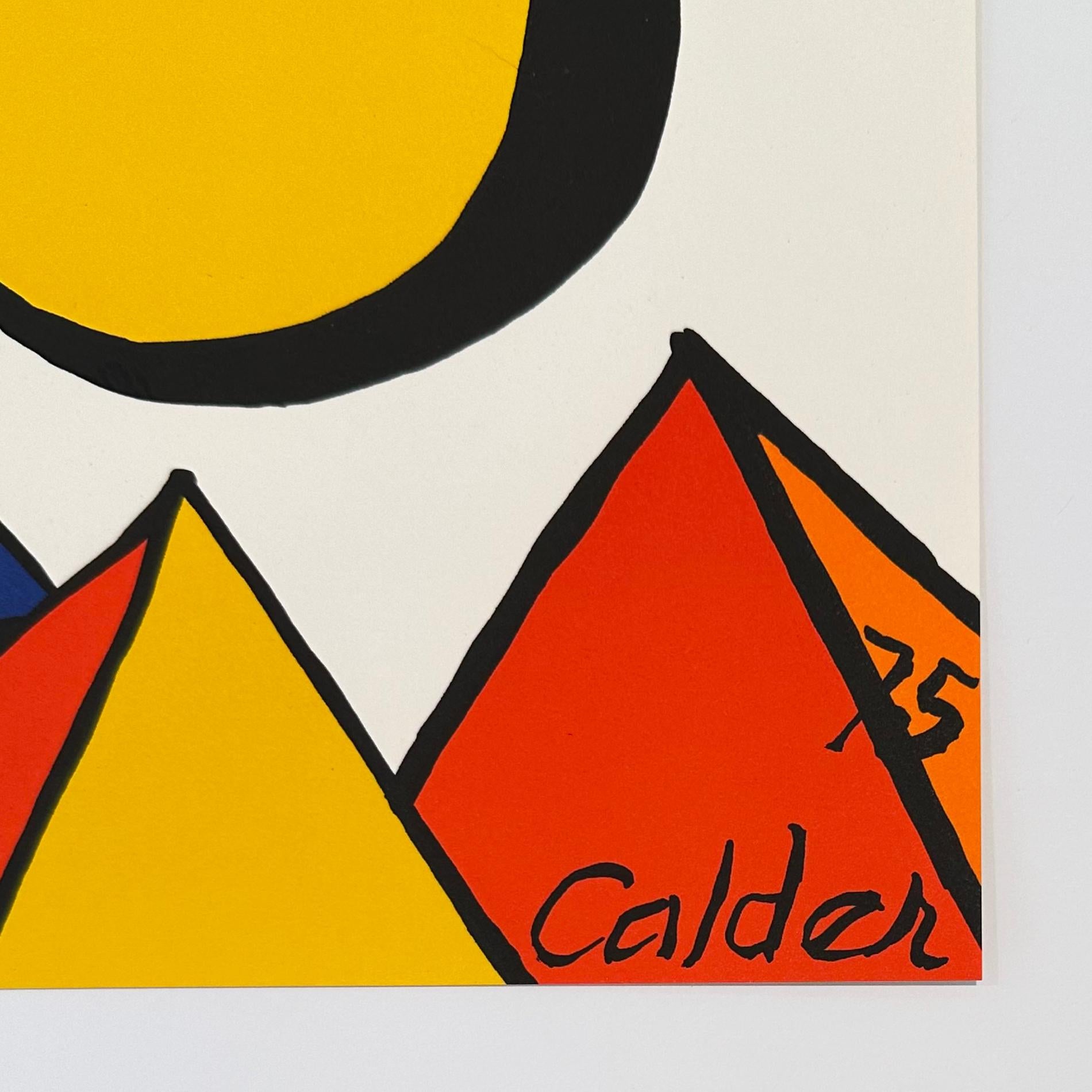 30th Anniversary of the World Federation of the United Nations - Pop Art Print by Alexander Calder