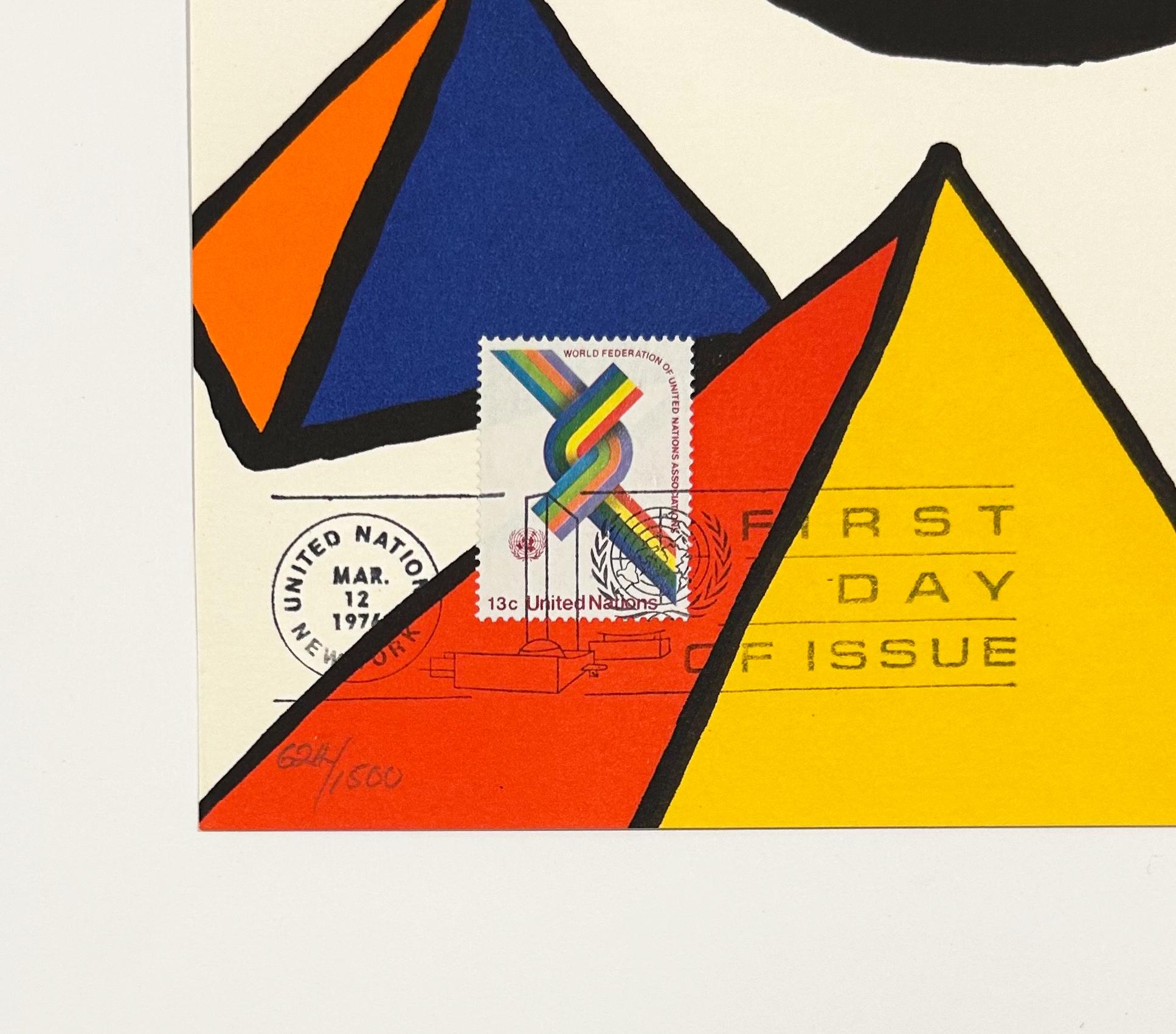 30th Anniversary of the World Federation of the United Nations - Pop Art Print by Alexander Calder