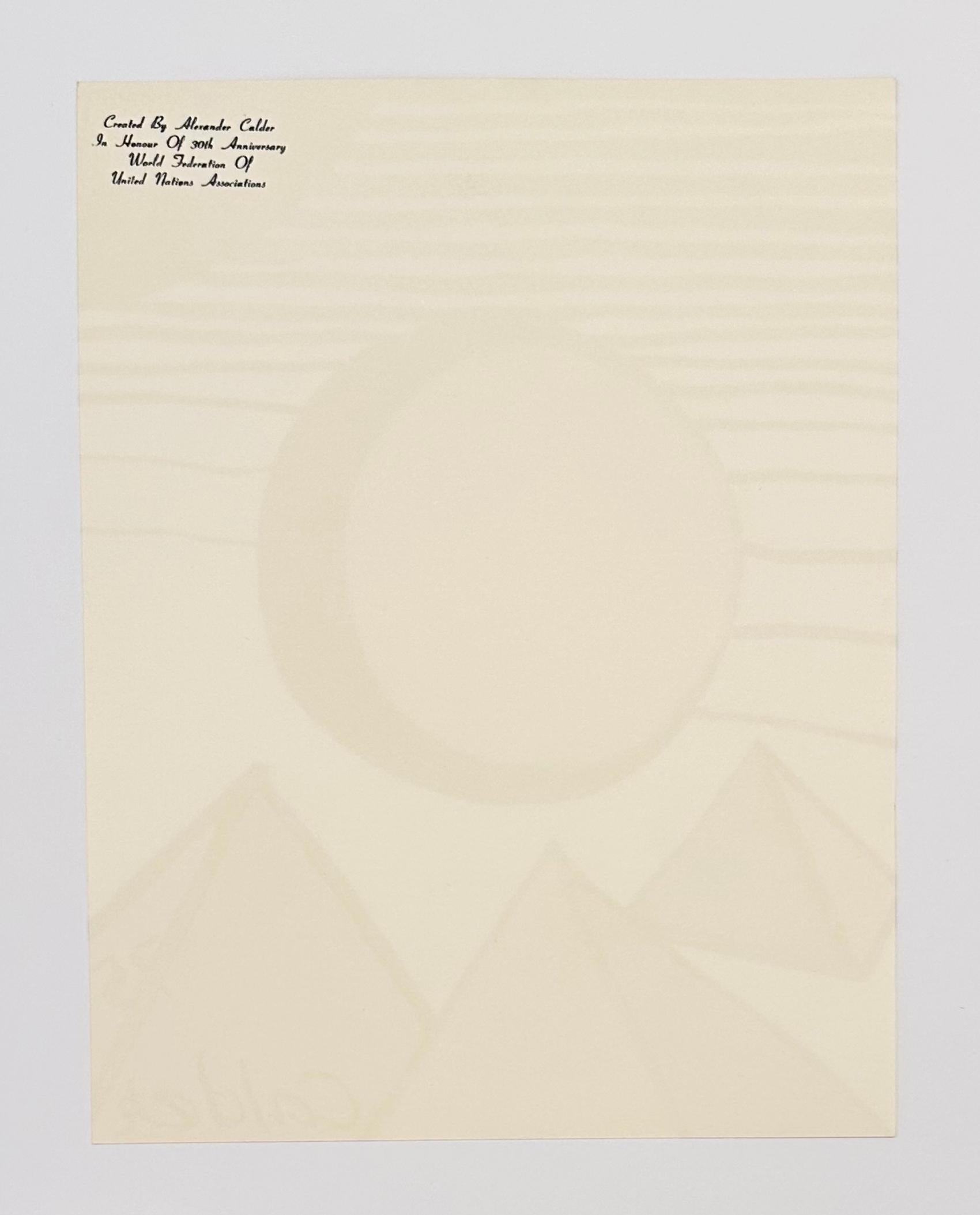 30th Anniversary of the World Federation of the United Nations For Sale 1