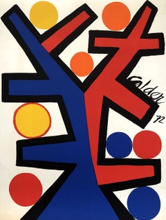 Abstract Composition - Original Lithograph - Signed in the plate