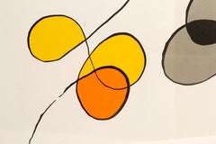 Abstract IV from "Derrier le Miroir" by Alexander Calder 1968