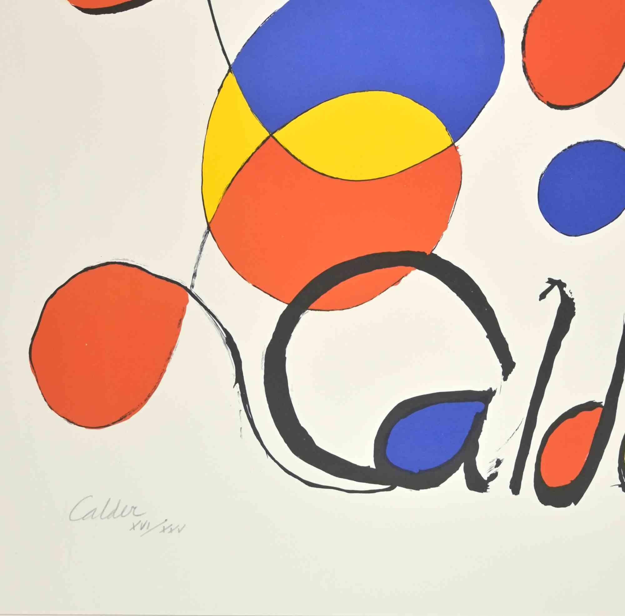 Albi - Lithograph by Alexander Calder - 1970s For Sale 1