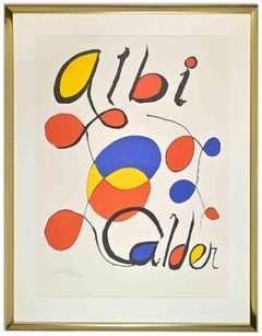 Albi - Lithograph by Alexander Calder - 1970s