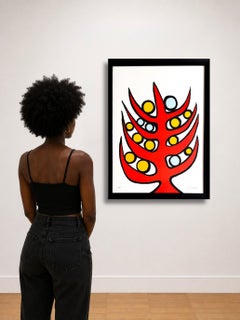 Alexander Calder (1898-1976) - L'albero del bene e del male - litografia a colori