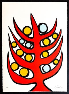 Alexander Calder (1898–1976) – L’albero del bene e del male– color lithograph