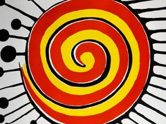 Alexander Calder (1898–1976) - Spirale millepiedi - color lithograph on paper
