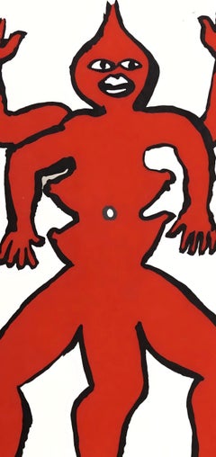 Alexander Calder, A Family from Over There II, from Derriere le Miroir, 1975