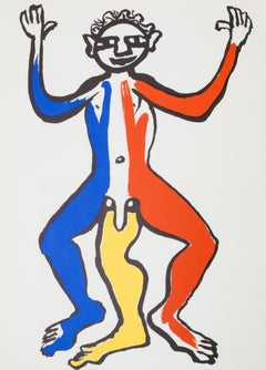 Alexander Calder, Un patriote et Mama Citron, extrait de Derriere le Miroir, 1975