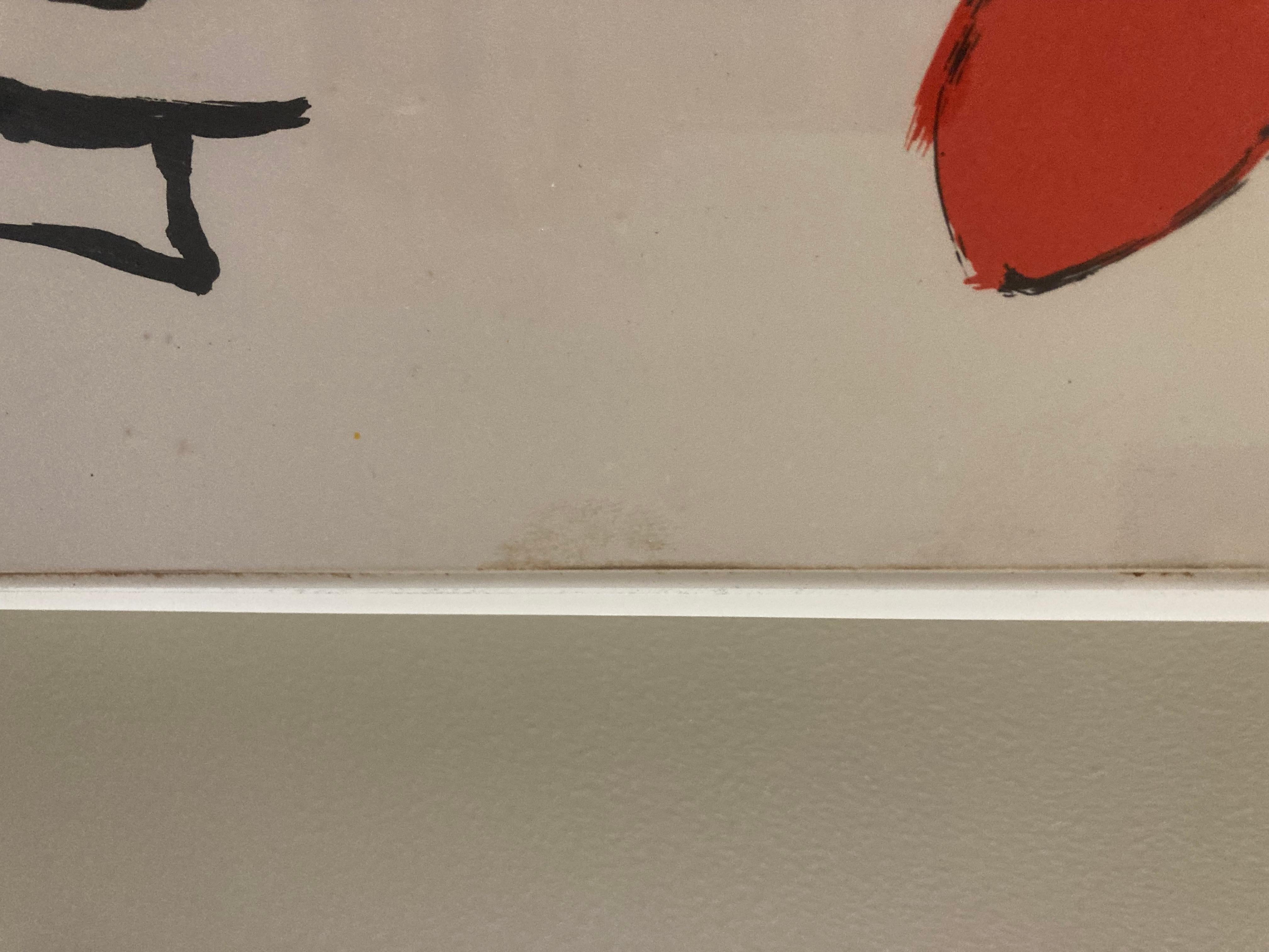 Alexander Calder 'Albi' Édition limitée, estampe signée en vente 5
