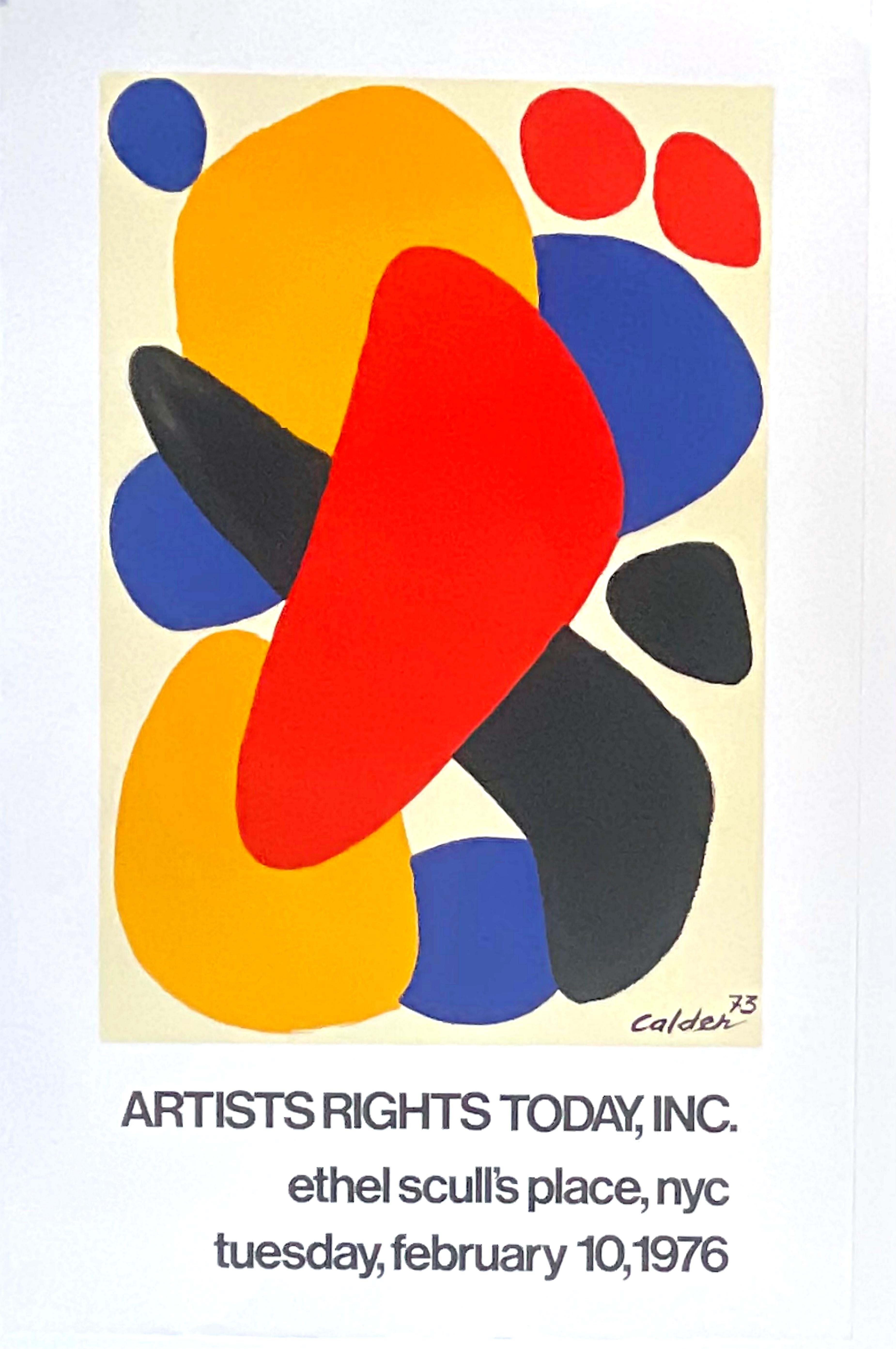 Les droits des artistes aujourd
hui
Ethel Scull
s Place
Rare affiche lithographique offset du milieu des années 1970
Ethel Scull (et son mari Robert), qui ont hérité et gagné de l
argent en tant que magnats du taxi, était l
un des plus grands