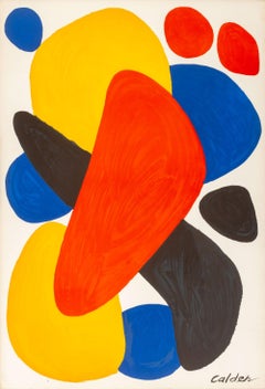 Alexander Calder "Bumerang" Lithographie, 1974