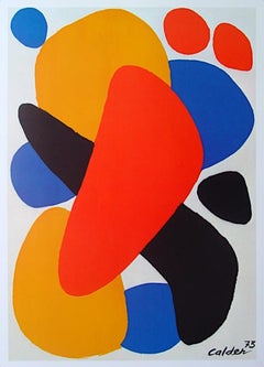 Alexander Calder - "Boomerang Tel Aviv" - colour offset lithograph