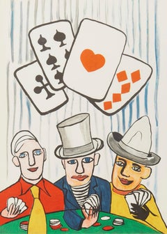 Alexander Calder, Card Players I, from Derriere le Miroir, 1975