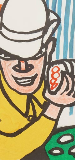 Giocatori di cartoni II, Derrière le miroir