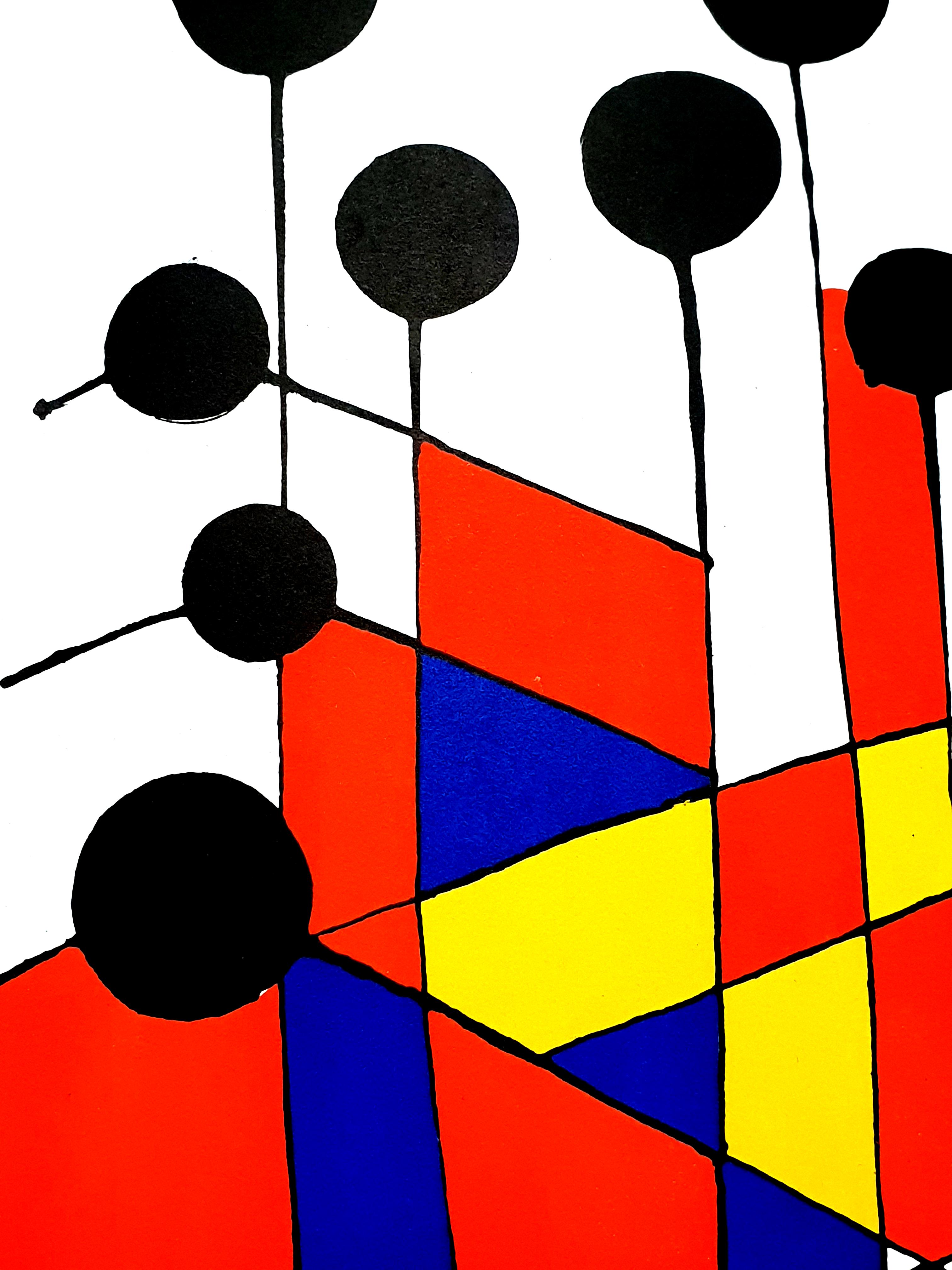 Alexander Calder – Komposition – Originallithographie 1