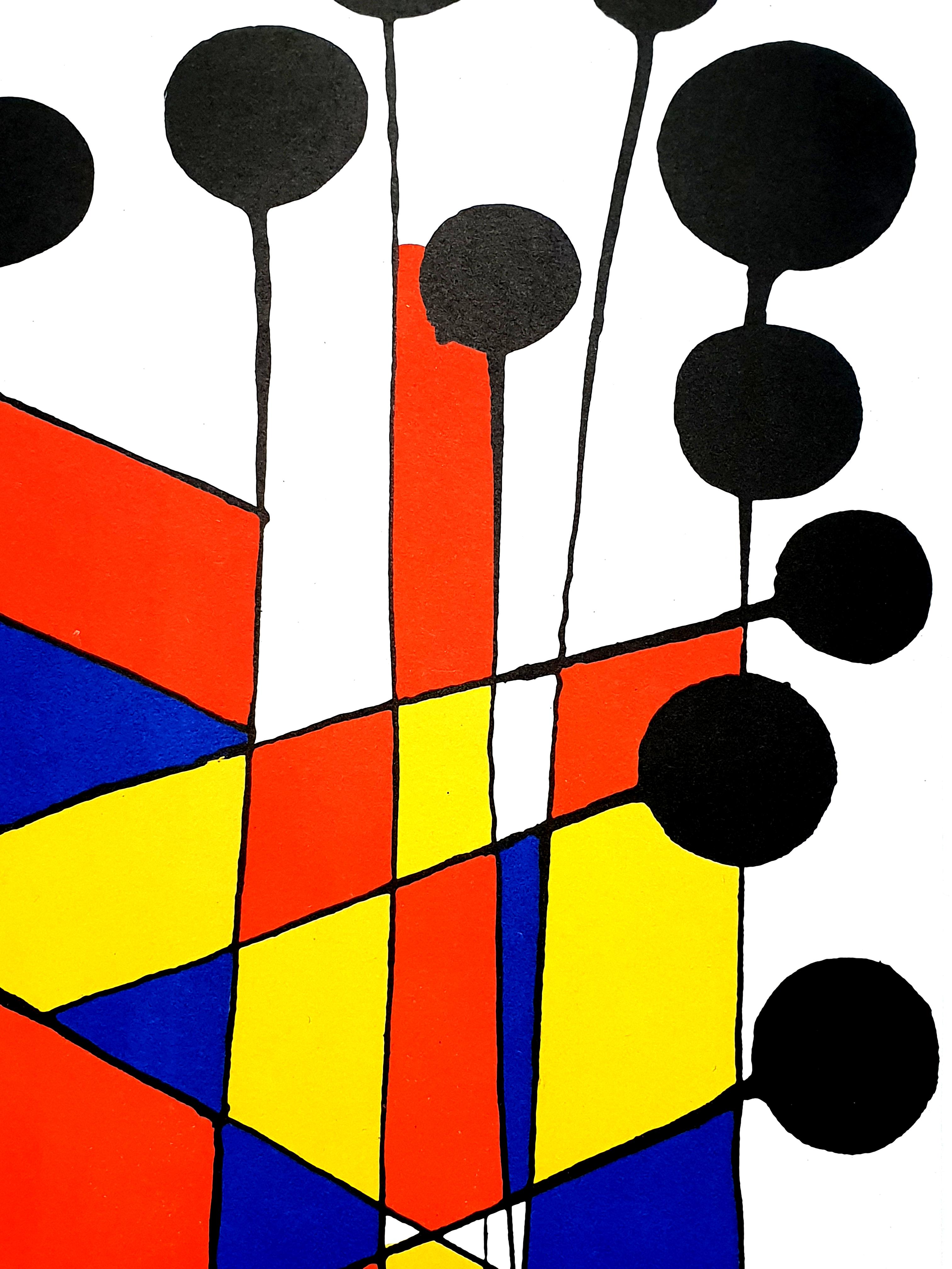 Alexander Calder – Komposition – Originallithographie 2
