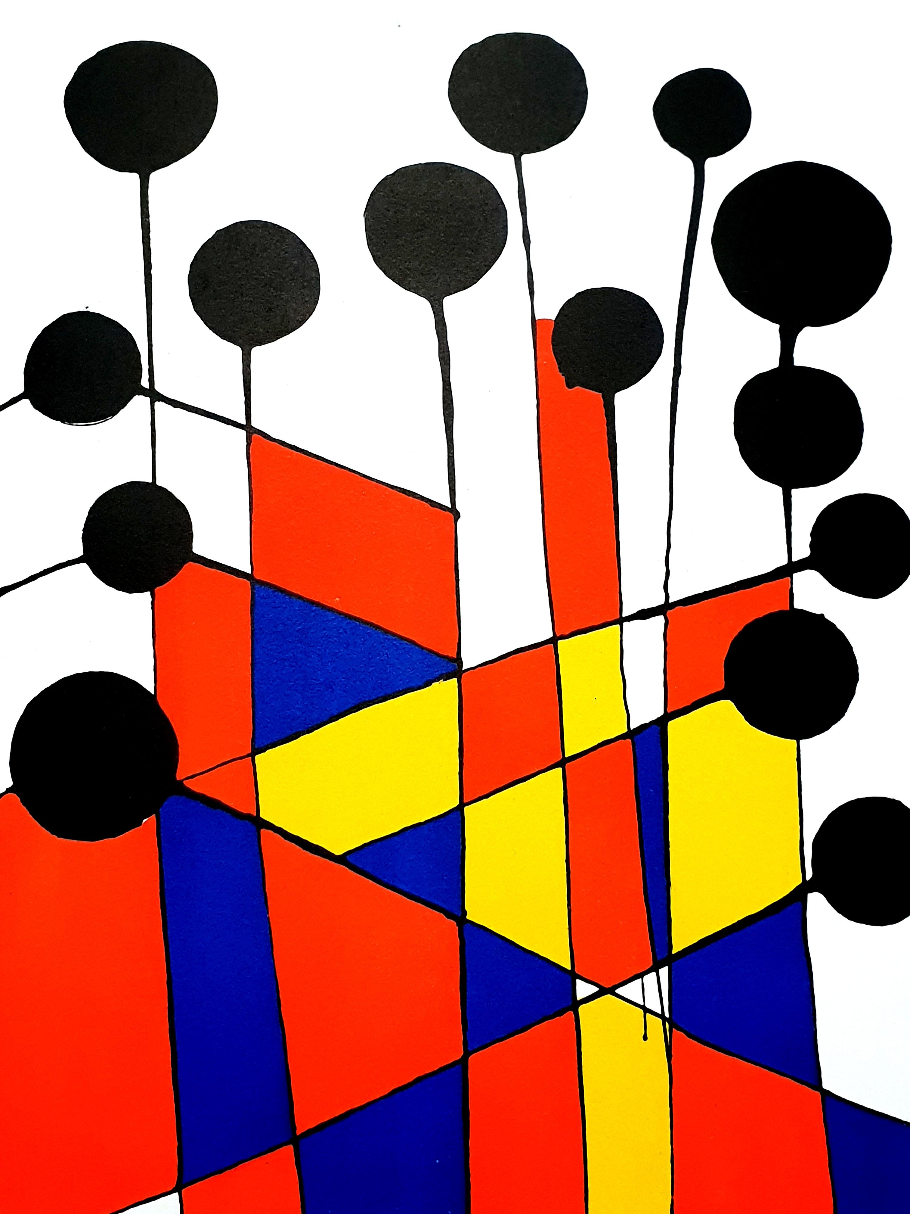 Alexander Calder – Komposition – Originallithographie 3