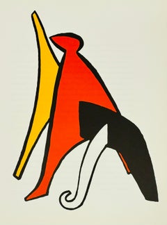 Alexander Calder derrière le miroir lithograph (Calder prints)