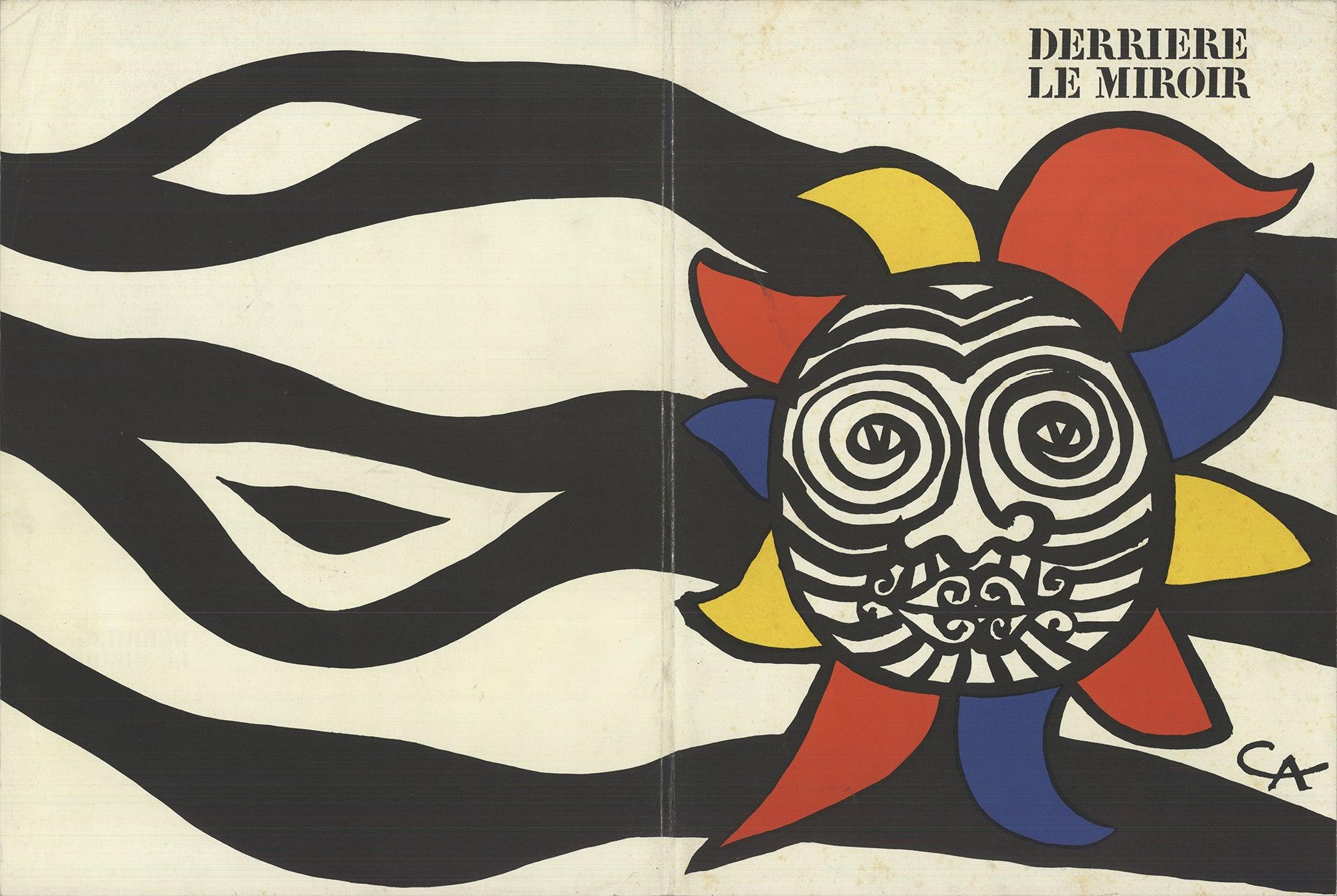 Additional Details: First edition, Printed by Maeght Editeur. Front and back cover for DLM 156. Fold line down the center as issued.
DLM stands for Derriere Le Miroir, literally translated as 'behind the mirror', is a French art magazine published