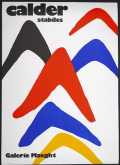 Alexander Calder Exhibition at Galerie Maeght - Poster - 1971