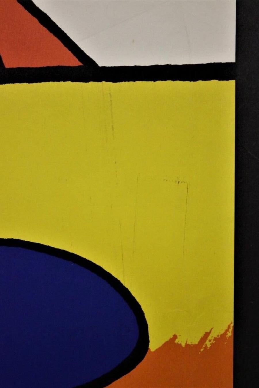 ALEXANDER CALDER (American, 1898-1976)
San Lazzaro 75, Et Ses, Amis, XX Siecle, Paris
Event Poster
34.75 x 22 in. Unframed
Plate signed
Publishing Information: Copyright Igal M. Teller, New York, 1977

Fair/Distressed Condition-clear signs of age