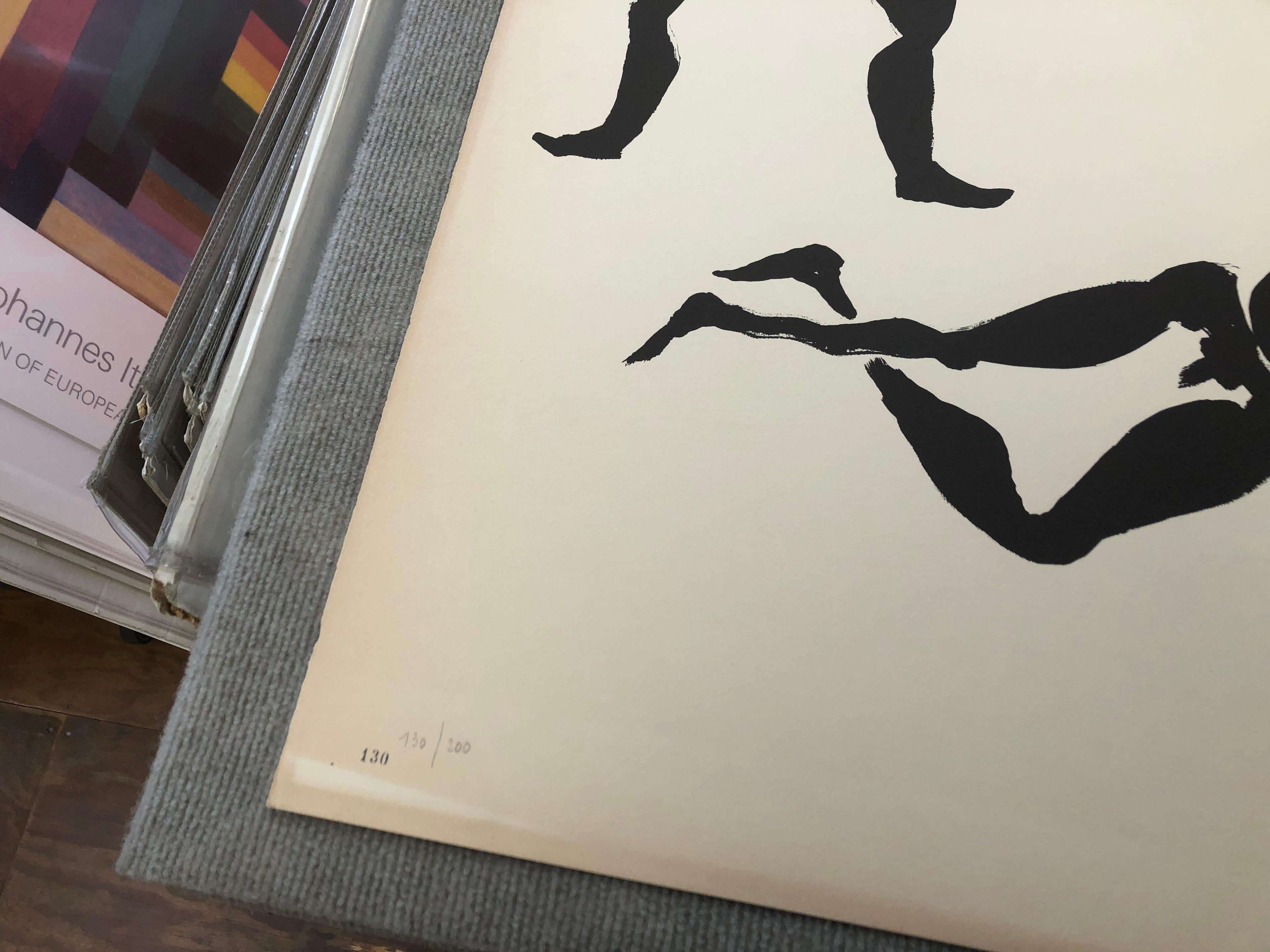 Alexander Calder - Fete de L'Humanite - handsigniert  im Angebot 17