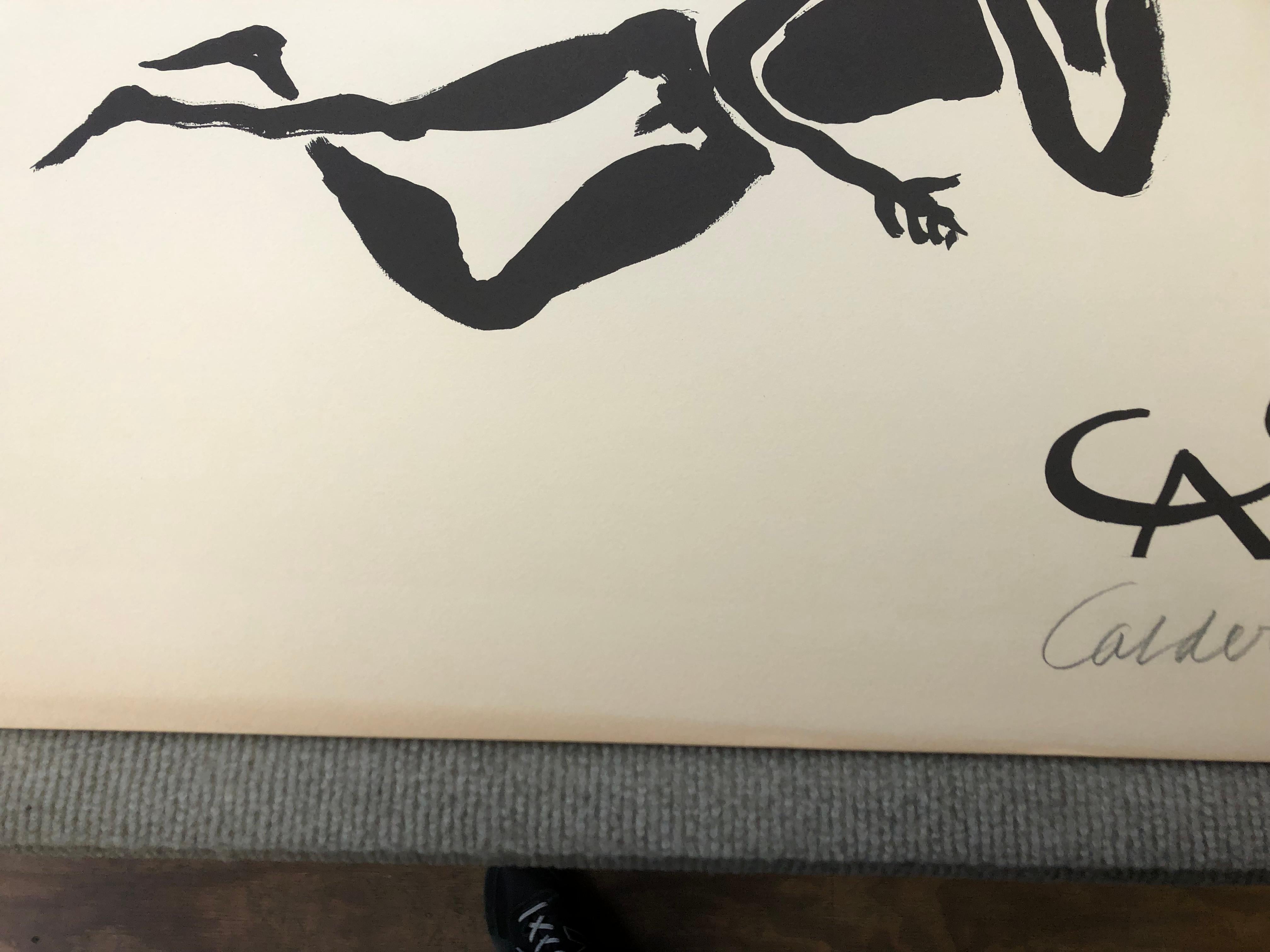 Alexander Calder - Fête de l'Humanité - SIGNÉ À LA MAIN  en vente 18