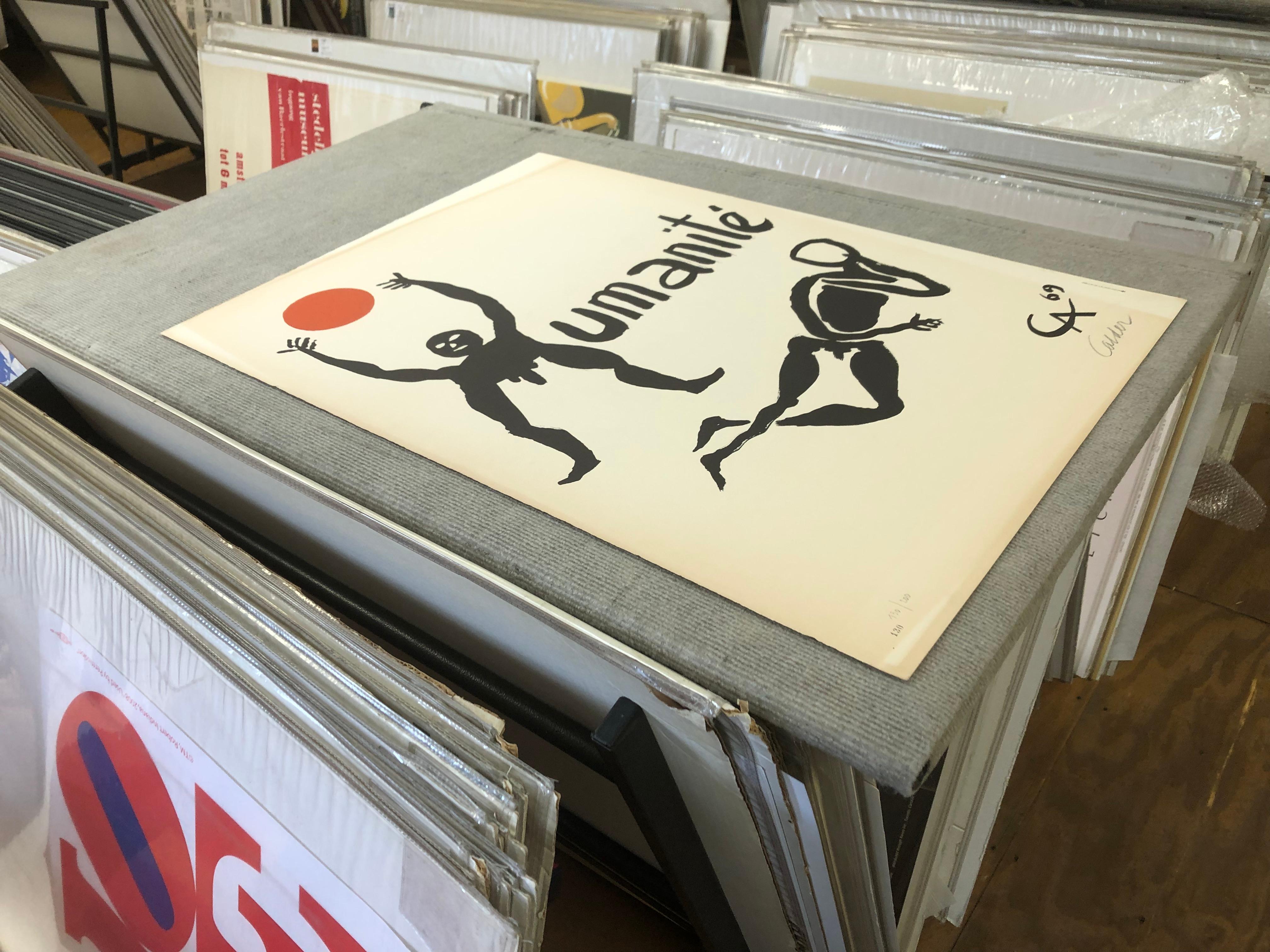 Alexander Calder - Fete de L’Humanite - HAND SIGNED  For Sale 6