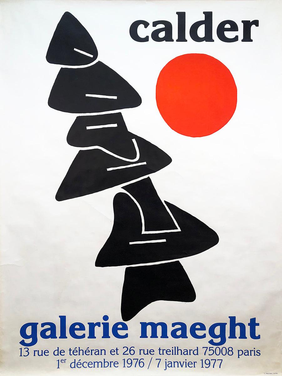 ALEXANDER CALDER Galerie Maeght, 1976 - Print by Alexander Calder