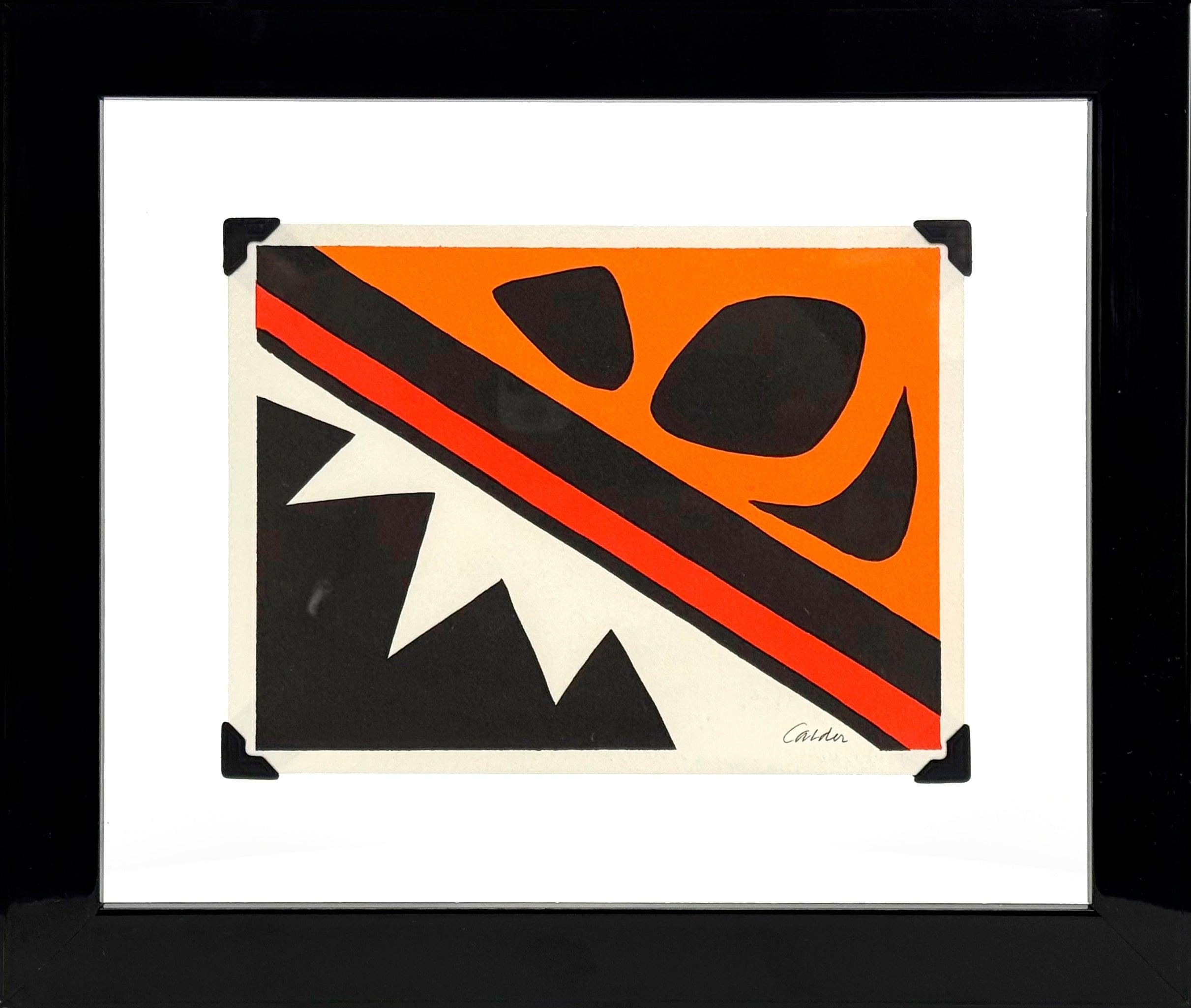 La Grenouille et la Scie Offset Print by Alexander Calder, 1971