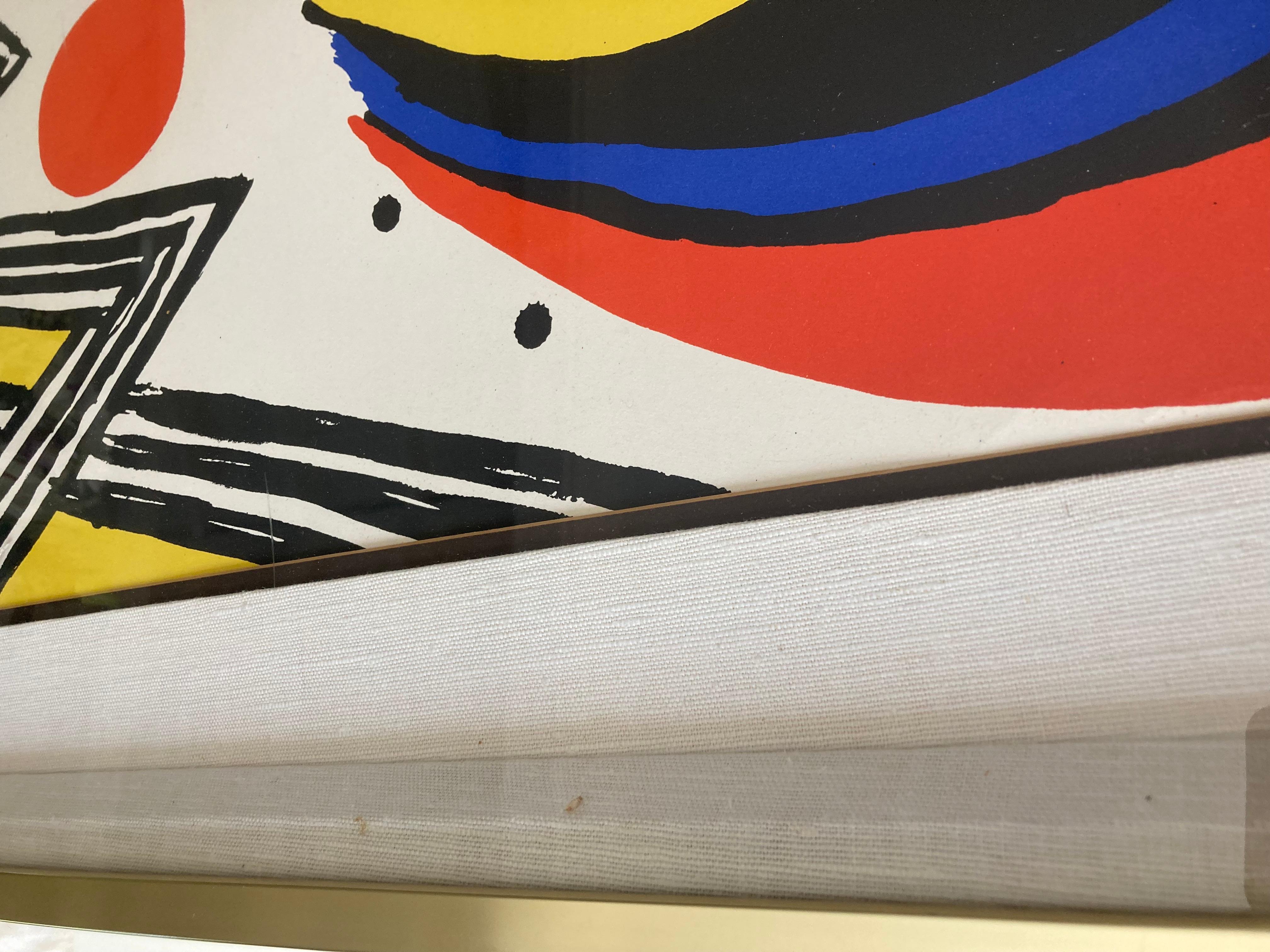 Alexander Calder 'La Vague (The Wave)' Limited Edition, Signed Print 4